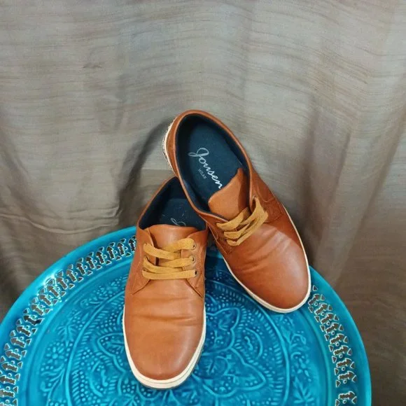 Milan | Shoes | Mens Jonsen Milan Brown Casualdressy Lace Up  display picture 1
